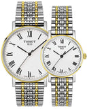 Tissot Everytime Medium White Dial Two Tone Mesh Bracelet Watch For Men - T109.410.22.033.00 Authentic Buy Shop Now