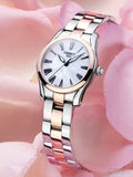 Tissot T Wave Mother of Pearl Dial Two Tone Steel Strap Watch For Women - T112.210.22.113.01 Authentic Buy Shop Now