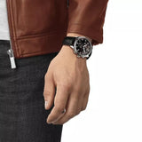 Tissot T Sport Chrono XL Classic Brown Dial Brown Leather Strap Watch For Men - T116.617.16.297.00 Authentic Buy Shop Now