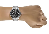 Tissot Seastar 1000 Powermatic 80 Black Dial Silver Steel Strap Watch For Men - T120.407.11.051.00 Authentic Buy Shop Now