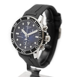 Tissot Seastar 1000 Chronograph Blue Dial Black Rubber Strap Watch For Men - T120.417.17.041.00 Authentic Buy Shop Now