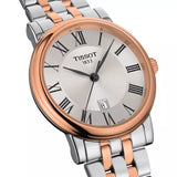 Tissot Carson Premium Lady Silver Dial Two Tone Steel Strap Watch For Women - T122.210.22.033.01 Authentic Buy Shop Now