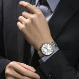 Tissot Carson Premium White Dial Two Tone Steel Strap Watch For Men - T122.410.22.033.00 Authentic Buy Shop Now