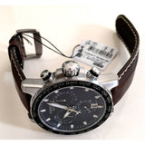 Tissot Supersport Chrono Blue Dial Brown Leather Strap Watch For Men - T125.617.16.041.00 Authentic Buy Shop Now