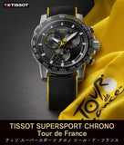 Tissot T Sport Supersport Chrono Tour De France Black Dial Black Nylon Strap Watch for Men - T125.617.17.051.00 Authentic Buy Shop Now