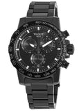 Tissot Supersport Chrono Black Dial Black Steel Strap Watch For Men - T125.617.33.051.00 Authentic Buy Shop Now