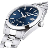 Tissot Gentlemen Powermatic 80 Silicium Blue Dial Silver Steel Strap Watch For Men - T127.407.11.041.00 Authentic Buy Shop Now