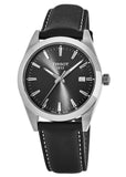 Tissot Gentleman Black Dial Black Leather Strap Watch For Men - T127.410.16.051.00 Authentic Buy Shop Now