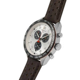 Tissot T Sport PRS 516 Chronograph Silver Dial Brown Leather Strap Watch for Men - T131.617.16.032.00 Authentic Buy Shop Now