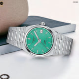 Tissot PRX Powermatic 80 Light Green Dial Silver Steel Strap Watch for Men - T137.207.11.091.01 Authentic Buy Shop Now