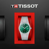 Tissot PRX Green Dial Silver Steel Strap Watch for Women - T137.210.11.081.00 Authentic Buy Shop Now