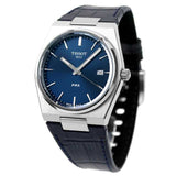 Tissot PRX Blue Dial Blue Leather Strap Watch for Men - T137.410.16.041.00 Authentic Buy Shop Now