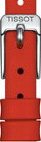 Tissot Lovely Round Mother of Pearl Dial Red Leather Strap Watch for Women - T140.009.16.111.00 Authentic Buy Shop Now