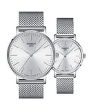 Tissot Everytime Lady Silver Dial Silver Mesh Bracelet Watch for Women - T143.210.11.011.00 Authentic Buy Shop Now