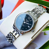 Tissot Le Locle Automatic Lady Black Dial Silver Steel Strap Watch For Women - T41.1.183.56 Authentic Buy Shop Now
