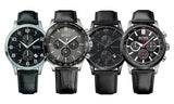 Hugo Boss Ikon Grey Dial Black Leather Strap Watch for Men - 1513177 Authentic Buy Shop Now