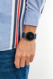 Daniel Wellington Classic Bayswater Black Dial Black NATO Strap Watch For Men - DW00100278 Authentic Buy Shop Now
