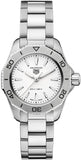 Tag Heuer Aquaracer Professional 200 Quartz Mother of Pearl Dial Silver Steel Strap Watch for Women - WBP1418.BA0622 Authentic Buy Shop Now