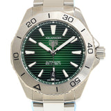 Tag Heuer Aquaracer Professional 200 Automatic Green Dial Silver Steel Strap Watch for Men - WBP2115.BA0627 Authentic Buy Shop Now