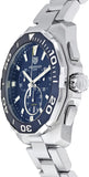 Tag Heuer Aquaracer Blue Dial SIlver Steel Strap Watch for Men - CAY111B.BA0927 Authentic Buy Shop Now