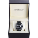 Tag Heuer Aquaracer Chronograph PVD Black Dial Black Nylon Strap Watch for Men - CAY218A.FC6361 Authentic Buy Shop Now
