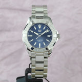 Tag Heuer Aquaracer Blue Dial Silver Steel Strap Watch for Women - WBD131D.BA0748 Authentic Buy Shop Now