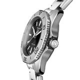 Tag Heuer Aquaracer Professional 200 Quartz Black Dial Silver Steel Strap Watch for Women - WBP1410.BA0622 Authentic Buy Shop Now