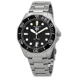Tag Heuer Aquaracer Professional 300 Automatic Black Dial Silver Steel Strap Watch for Men - WBP201A.BA0632 Authentic Buy Shop Now
