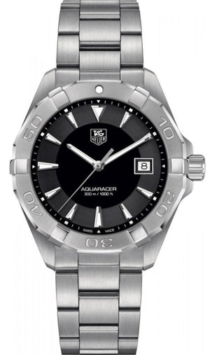 Tag Heuer Aquaracer Black Dial Watch for Men - WAY1110.BA0928 Authentic Buy Shop Now