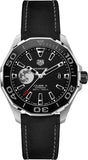 Tag Heuer Aquaracer Calibre 5 Moon Black Dial Black Nylon Strap Watch for Men - WAY201J.FC6370 Authentic Buy Shop Now