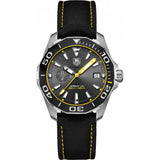 Tag Heuer Aquaracer Jeremy Lin Special Edition Grey Dial Black Nylon Strap Watch for Men - WAY211F.FC6362 Authentic Buy Shop Now