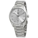 Tag Heuer Carrera Date Silver Dial Silver Steel Strap Watch for Women - WBN2111.BA0639 Authentic Buy Shop Now