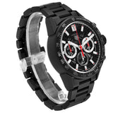 Tag Heuer Carrera Automatic Chronograph Black Dial Black Steel Strap Watch for Men - CBG2090.BH0661 Authentic Buy Shop Now