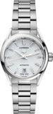 Tag Heuer Carrera Mother of Pearl Dial Silver Steel Strap Watch for Women - WBN2410.BA0621 Authentic Buy Shop Now