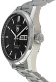Tag Heuer Carrera Calibre 5 Automatic Black Dial Silver Steel Strap Watch for Men - WAR201A.BA0723 Authentic Buy Shop Now