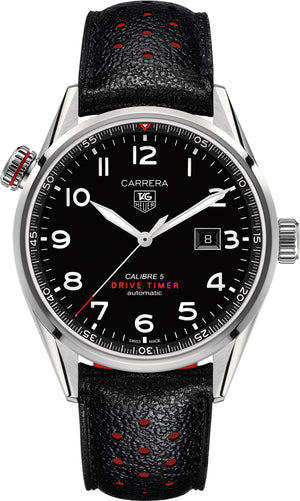 Tag Heuer Carrera Black Dial Watch for Men - WAR2A10.FC6337 Authentic Buy Shop Now