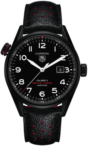 Tag Heuer Carrera Black Dial Watch for Men - WAR2A80.FC6337 Authentic Buy Shop Now