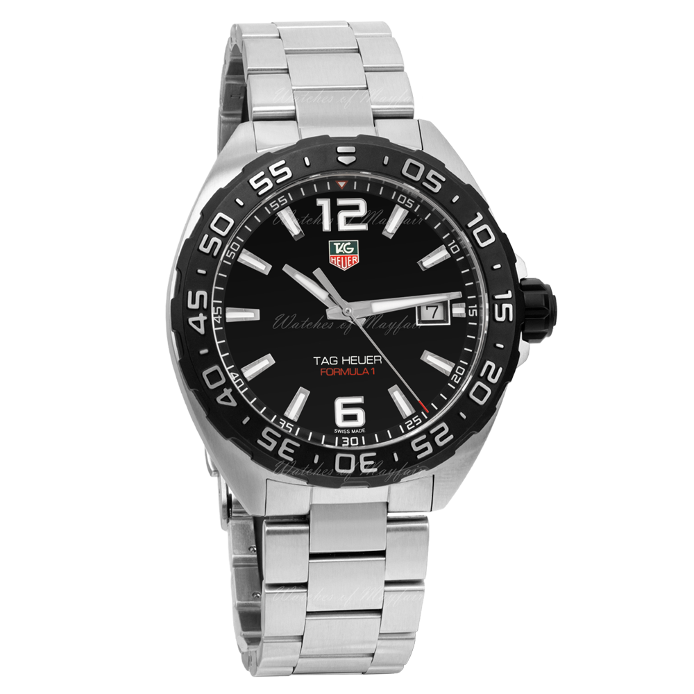 Tag Heuer Formula 1 Black Dial Watch for Men - WAZ1110.BA0875 Authentic Buy Shop Now