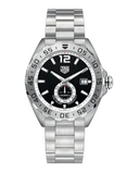 Tag Heuer Formula 1 Automatic Black Dial Silver Steel Strap Watch for Men - WAZ2012.BA0842 Authentic Buy Shop Now
