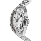 Tag Heuer Formula 1 Calibre 5 Automatic White Dial Silver Steel Strap Watch for Men - WAZ2114.BA0875 Authentic Buy Shop Now