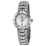 Tag Heuer Link Diamonds Mother of Pearl Dial Silver Steel Strap Watch for Women - WAT1417.BA0954 Authentic Buy Shop Now