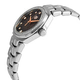 Tag Heuer Link Quartz Diamonds Black Dial Silver Steel Strap Watch for Men - WBC131G.BA0649 Authentic Buy Shop Now