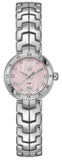 Tag Heuer Link Diamonds Pink Dial Silver Steel Strap Watch for Women - WAT1415.BA0954 Authentic Buy Shop Now