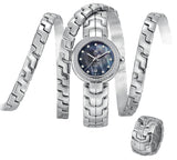 Tag Heuer Link Trilogy Cameron Diaz Diamonds Mother of Pearl Dial Silver Steel Strap Watch for Women - WAT1419.BA0954 Authentic Buy Shop Now
