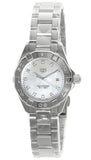 Tag Heuer Aquaracer Diamonds Mother of Pearl Dial Silver Steel Strap Watch for Women - WBD1414.BA0741 Authentic Buy Shop Now