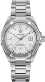 Tag Heuer Aquaracer Automatic White Dial Silver Steel Strap Watch for Men - WAY2111.BA0928 Authentic Buy Shop Now