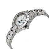 Tag Heuer Aquaracer Diamonds Mother of Pearl Dial Silver Steel Strap Watch for Women - WBD1414.BA0741 Authentic Buy Shop Now