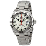 Tag Heuer Aquaracer Automatic White Dial Silver Steel Strap Watch for Men - WBD2111.BA0928 Authentic Buy Shop Now