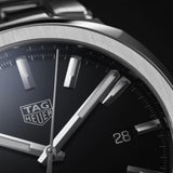 Tag Heuer Link Quartz Black Dial Silver Steel Strap Watch for Women - WBC2110.BA0603 Authentic Buy Shop Now