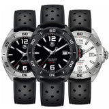 Tag Heuer Formula 1 Automatic Black Dial Black Rubber Strap Watch for Men - WAZ2113.FT8023 Authentic Buy Shop Now